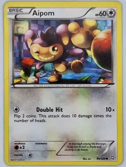 Aipom 99/124 Pokemon - Black and White Dragons Exalted MP - Image 1