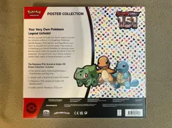 Nintendo Pokemon TCG Scarlet & Violet - 151 Poster Collection Box - 3 Packs 820650853166 - Image 2