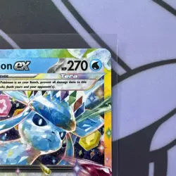 Pokemon TCG Glaceon EX 26/131 Prismatic Evolutions Double Rare - Image 3