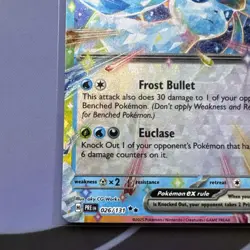 Pokemon TCG Glaceon EX 26/131 Prismatic Evolutions Double Rare - Image 5