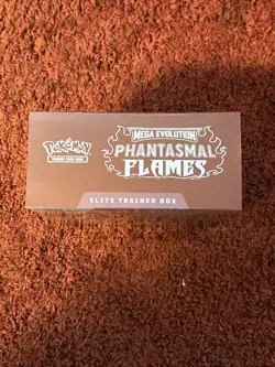 Pokemon TCG Mega Evolution Phantasmal Flames Elite Trainer Box ETB NEW/Sealed - Image 2