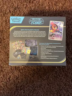 Pokemon TCG Mega Evolution Phantasmal Flames Elite Trainer Box ETB NEW/Sealed - Image 4