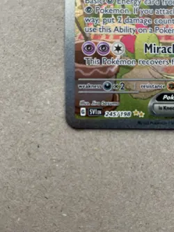 Pokemon Gardevoir EX 245/198 Scarlet And Violet Special Illustration Rare NM/M - Image 5