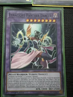 Yu-Gi-Oh! TCG Lunalight Panther Dancer Set of 3 1st Edition LED4-EN053 NM - Image 3