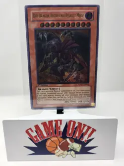 YuGiOh Red Dragon Archfiend/Assault Mode CRMS-EN004 1st Edition Ultimate Rare NM - Image 1