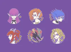 Yugioh Harpy Lady Amanda Lapalme Manamoon Mana Moon - 6-Sided Metal Dice X1 - Image 1