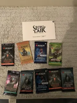 Secret Lair : Duskmourn - Rainbow Foil Edition - MTG plus lot of play/draft - Image 1