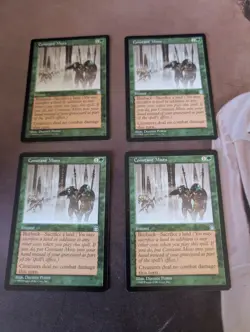 Magic: The Gathering Constant Mists x4 Stronghold Small Dings - Image 1