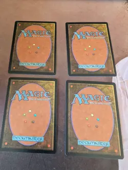 Magic: The Gathering Constant Mists x4 Stronghold Small Dings - Image 2