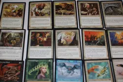 MTG 15x onslaught urza's saga tempest misc sets white magic card lot MP - Image 1