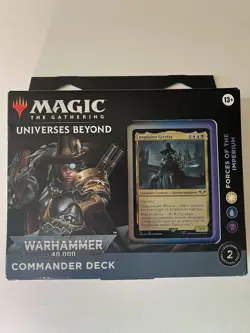 Forces of The Imperium Warhammer 40K MTG Commander Deck Sealed - Image 1