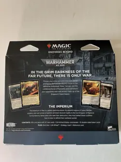 Forces of The Imperium Warhammer 40K MTG Commander Deck Sealed - Image 2
