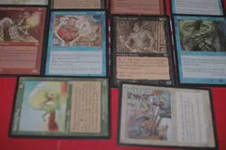 MTG 10x Weatherlight mirage rares blue misc magic card lot MP - Image 2