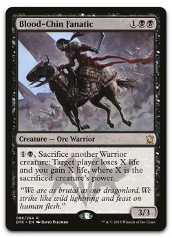 Blood-Chin Fanatic #88 (NM) Dragons of Tarkir DTK Magic MTG - Image 1