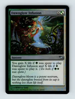 Dawnglow Infusion - FOIL - Moderately PL - Shadowmoor - Magic The Gathering MTG - Image 1