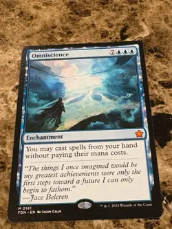 OMNISCIENCE Magic the Gathering MTG Foundations - Image 1