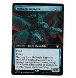 MTG - MALLEABLE IMPOSTOR - Wilds of Eldraine Com (R) - Image 1