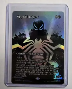 MTG - MAR - Opposition Agent (Borderless) #19 - Near Mint Foil - Image 1