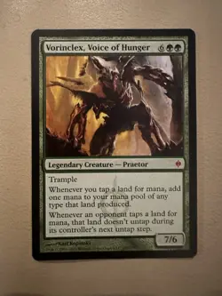 MTG - Vorinclex, Voice of Hunger - New Phyrexia - NM - Image 1
