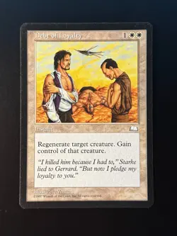 MTG - Debt of Loyalty - Weatherlight - 1x NM (Magic: The Gathering) - Image 1