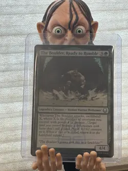 Magic the Gathering Avatar The Boulder, Ready To Rumble U Foil Card - Image 1