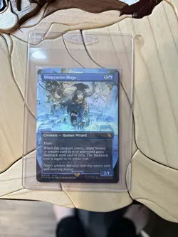 Snapcaster Mage (Borderless) (Chocobo Track Foil) Commander: Final Fantasy Foil - Image 1