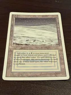 Tundra MTG Magic The Gathering Rare Dual Land Reserve List MP Revised - Image 2