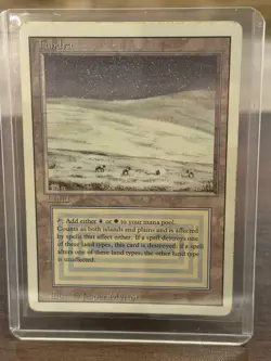 Tundra MTG Magic The Gathering Rare Dual Land Reserve List MP Revised - Image 3