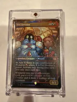 MTG Vivi Ornitier (Borderless) (Chocobo Track Foil) PACK FRESH - Image 3