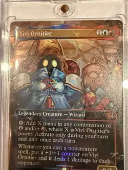 MTG Vivi Ornitier (Borderless) (Chocobo Track Foil) PACK FRESH - Image 4