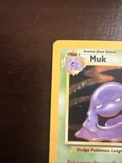 Muk 13/62 Holo Rare HP Pokemon TCG Fossil WOTC HP - Image 2