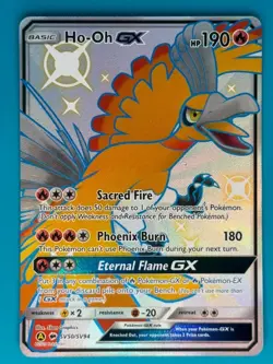 Pokemon - Ho-Oh GX SV50/SV94 [Hidden Fates Set] *Near Mint - NM* - Image 1