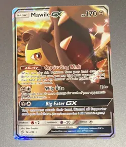 Mawile GX - 141/236 Pokemon Unified Minds Sun & Moon Ultra Rare Card - Image 1