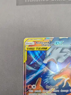 Pokemon TCG Reshiram & Charizard GX 20/214 Tag Team Ultra Rare NM Near Mint - Image 2