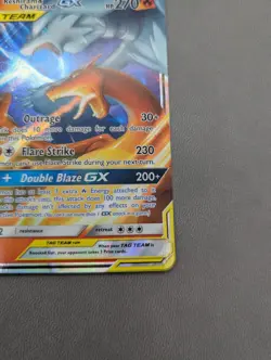 Pokemon TCG Reshiram & Charizard GX 20/214 Tag Team Ultra Rare NM Near Mint - Image 4
