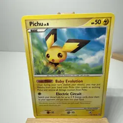 Pichu - 45/100 - Regular - Uncommon (Stormfront) 2008 LP Pokemon Card - Image 1