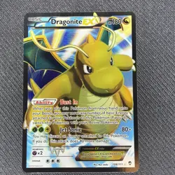 Pokemon TCG Dragonite EX (108 Full Art) #108/111 XY - Furious Fists - Image 1