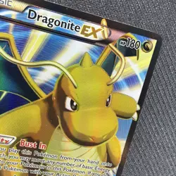 Pokemon TCG Dragonite EX (108 Full Art) #108/111 XY - Furious Fists - Image 3