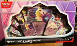POKEMON MIMIKYU EX & ALCREMIE EX PREMIUM COLLECTION BOX - SEALED & EXCLUSIVE! - Image 1