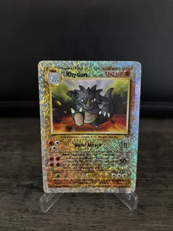 🔥2002 Pokemon RHYDON #35/110 Legendary Collection Reverse HOLO NM/LP🔥 - Image 1