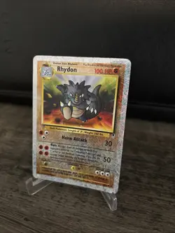 🔥2002 Pokemon RHYDON #35/110 Legendary Collection Reverse HOLO NM/LP🔥 - Image 2