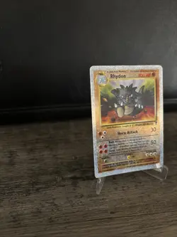 🔥2002 Pokemon RHYDON #35/110 Legendary Collection Reverse HOLO NM/LP🔥 - Image 3