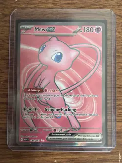 POKEMON TCG Scarlet & Violet 151 MEW EX Full Art Card 193/165 - Image 4