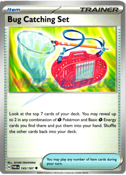 NM Pokemon Twilight Masquerade Bug Catching Set 143 - Image 1