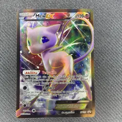 2016 Pokemon Mew EX XY Black StarSuper Premium Collection Promo XY126LP - Image 1