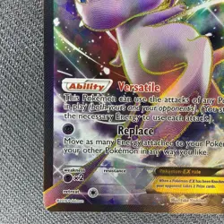 2016 Pokemon Mew EX XY Black StarSuper Premium Collection Promo XY126LP - Image 5
