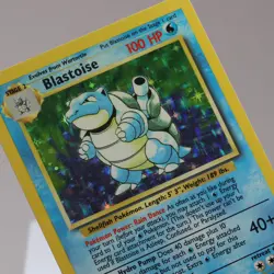 Pokemon TCG - Blastoise 2/102 Base Set Holo Rare WOTC 1999 - EXC - Image 1