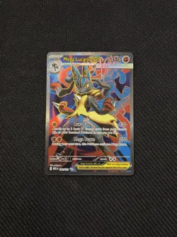 Pokemon TCG Mega Evolution Base Set: Mega Lucario ex 160/132 Ultra Rare Card NM - Image 1
