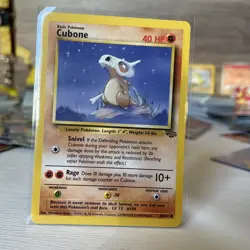 Pokemon TCG Cubone Jungle 1st Edition Common Card - Image 1