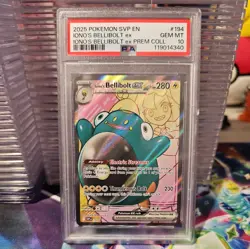 2025 Pokemon Iono's Bellibolt EX Black Star Promo #194 PSA 10 - Image 1
